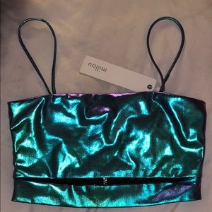 LF MILLAU HOLO CROP TOP